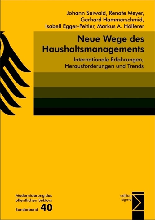 Neue Wege des Haushaltsmanagements (Paperback)