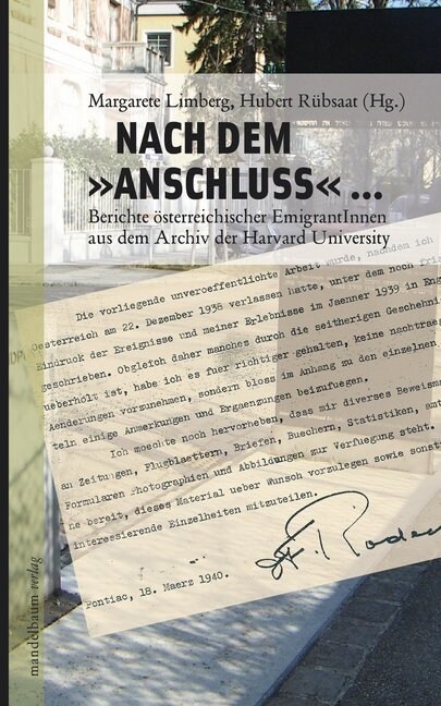 Nach dem Anschluss ... (Paperback)