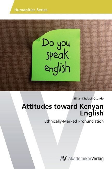 Attitudes toward Kenyan English (Paperback)
