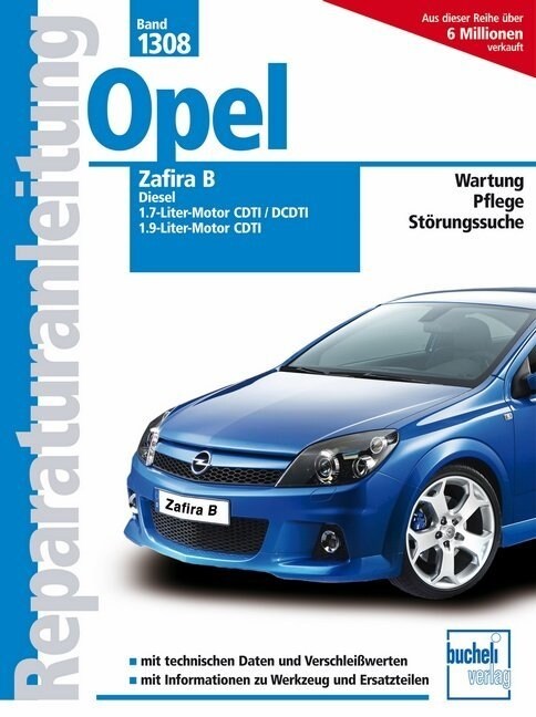 Opel Zafira B, Diesel (Paperback)