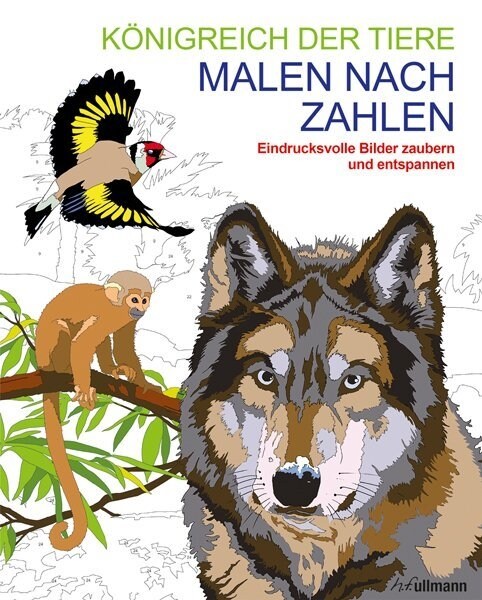 Malen nach Zahlen - Konigreich der Tiere (Paperback)