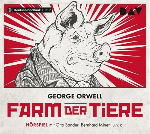 Farm der Tiere, 1 Audio-CD (CD-Audio)