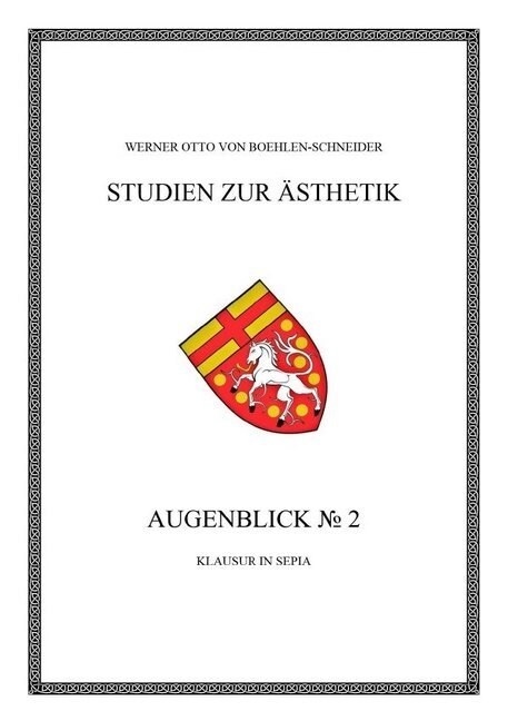 Augenblick No. 2 (Paperback)