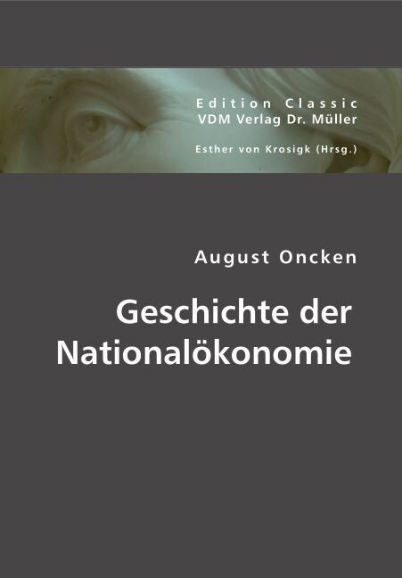 Geschichte der Nationalokonomie (Paperback)