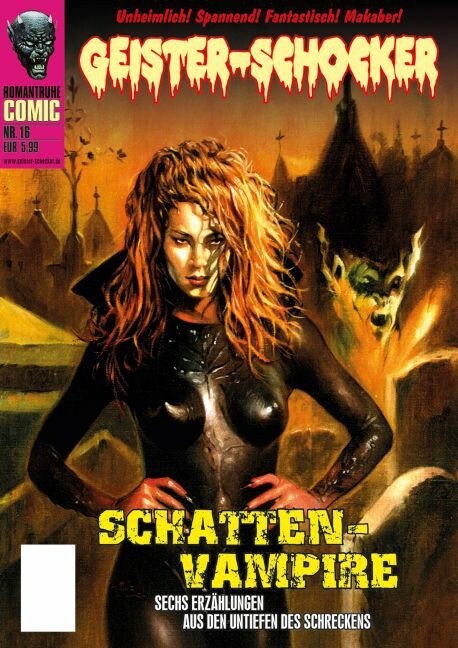 Geister Schocker-Comic - Schatten-Vampire (Paperback)