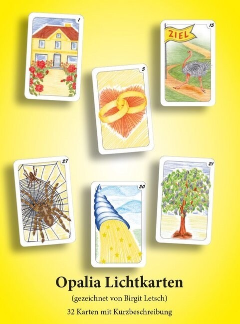 Opalia Lichtkarten, 32 Karten (Cards)