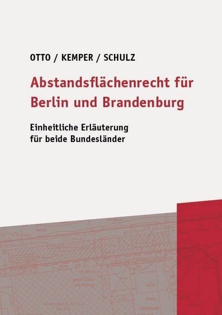 Abstandsflachenrecht fur Berlin und Brandenburg (Paperback)