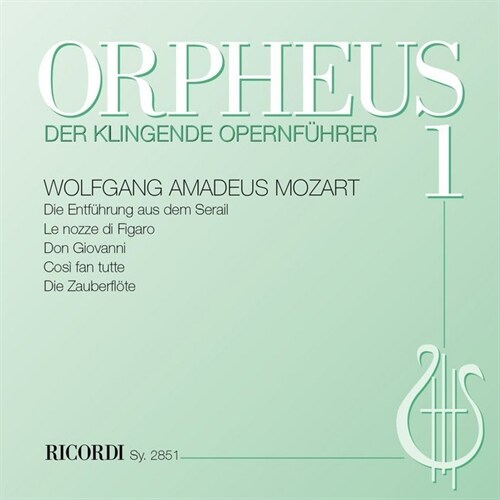 W.A. Mozart, 1 Audio-CD (CD-Audio)