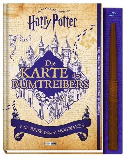 Harry Potter: Die Karte des Rumtreibers, m. Zauberstab (Hardcover)