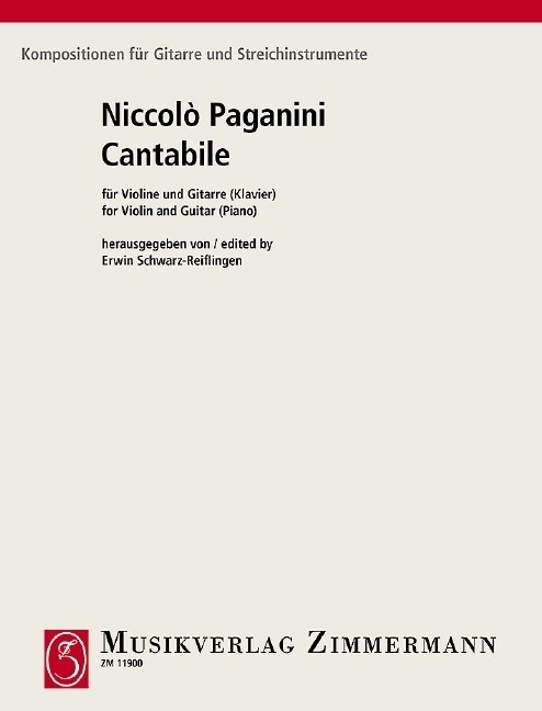 Cantabile (Sheet Music)