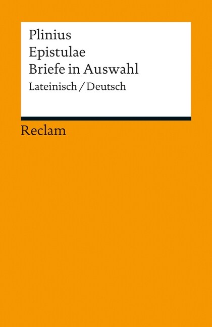 Epistulae. Briefe in Auswahl (Paperback)