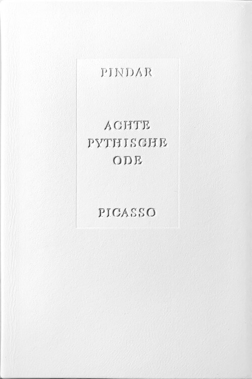 Achte Pythische Ode, Vorzugsausgabe (Leather/Fine binding)