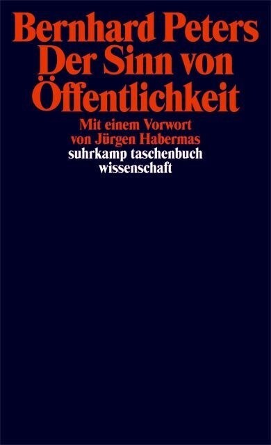 Der Sinn von Offentlichkeit (Paperback)