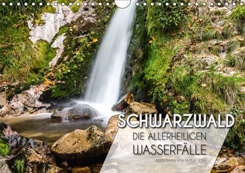 Schwarzwald - Allerheiligen Wasserfalle (Wandkalender 2019 DIN A4 quer) (Calendar)