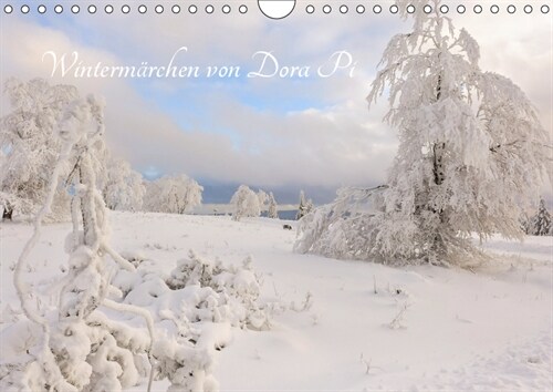 Wintermarchen von Dora Pi (Wandkalender 2019 DIN A4 quer) (Calendar)