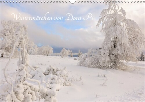 Wintermarchen von Dora Pi (Wandkalender 2019 DIN A3 quer) (Calendar)