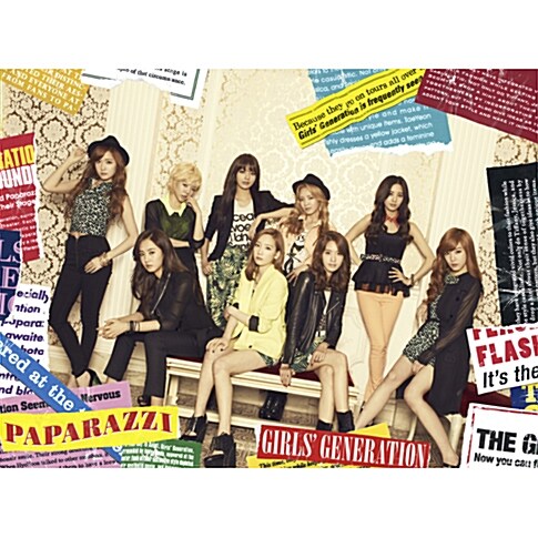 소녀시대 - Paparazzi [Japan 4th Single][CD+DVD][통상반]