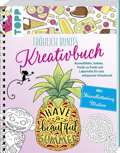 Frohlich buntes Kreativbuch (Paperback)