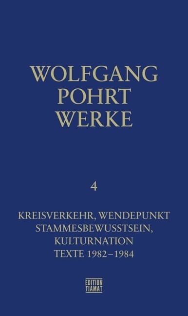 Werke Band 4 (Hardcover)