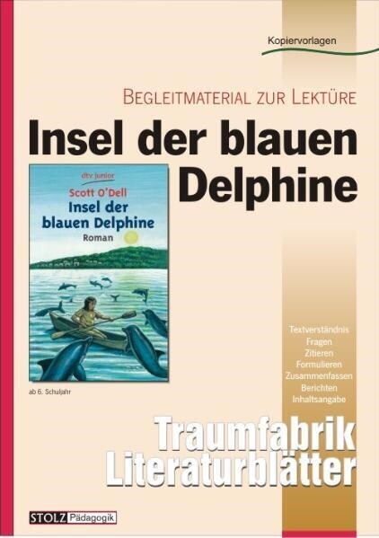 Insel der blauen Delphine, Literaturblatter (Pamphlet)
