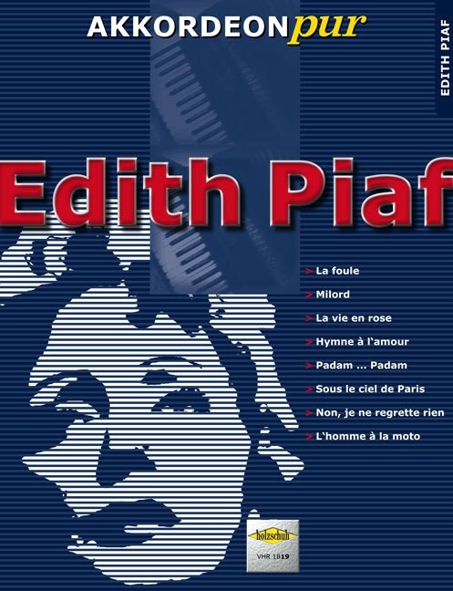 Edith Piaf, fur Akkordeon (Sheet Music)