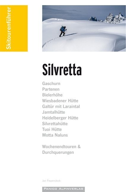 Skitourenfuhrer Silvretta (Paperback)
