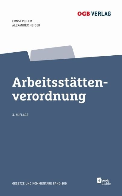 Arbeitsstattenverordnung (f. Osterreich) (Paperback)