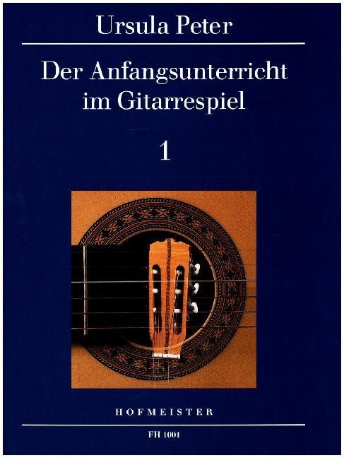 Der Anfangsunterricht im Gitarrespiel. Bd.1 (Sheet Music)