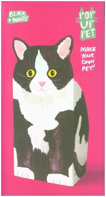 Pop Up Pet Black & White Cat (Other)