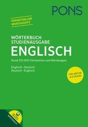 PONS Worterbuch Studienausgabe Englisch (WW)