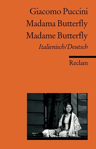 Madama Butterfly / Madame Butterfly (Paperback)