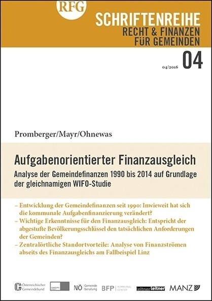 Aufgabenorientierter Finanzausgleich (Paperback)