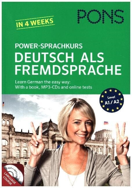 PONS Power-Sprachkurs Deutsch als Fremdsprache, m. 2 Audio-CDs (Paperback)