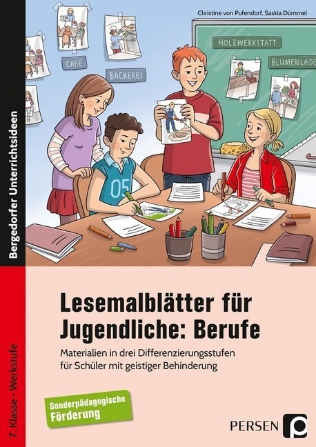 Lesemalblatter fur Jugendliche: Berufe (Pamphlet)