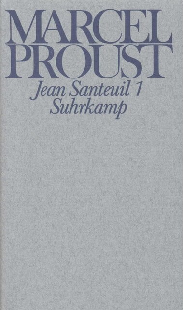 Jean Santeuil (Leather/Fine binding)