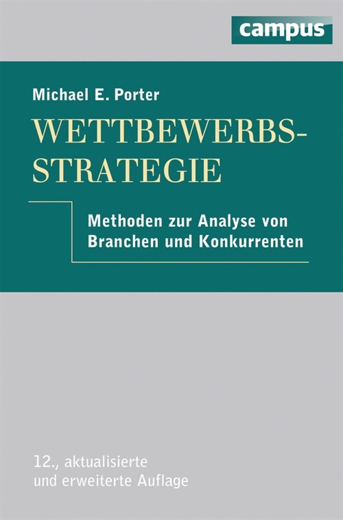 Wettbewerbsstrategie (Hardcover)