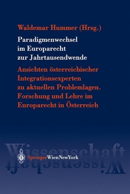 Paradigmenwechsel im Europarecht zur Jahrtausendwende (Paperback)