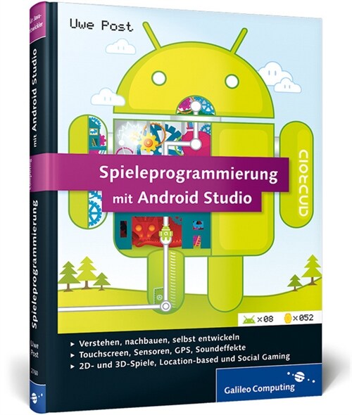 Spieleprogrammierung mit Android Studio (Hardcover)