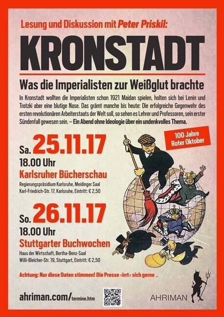 Kronstadt - Was die Imperialisten zur Weißglut brachte, 2 Audio-CDs (CD-Audio)