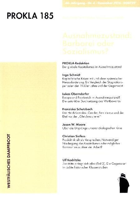 Ausnahmezustand: Barbarei oder Sozialismus (Paperback)