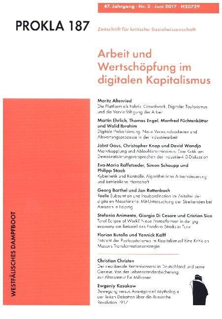 Arbeit und Wertschopfung im digitalen Kapitalismus (Paperback)