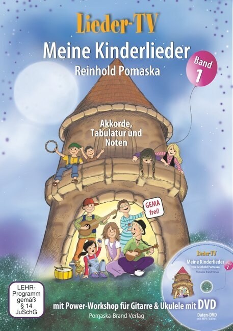 Lieder-TV: Meine Kinderlieder, m. DVD. Bd.1 (Sheet Music)