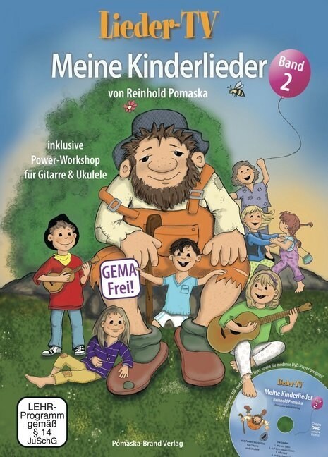 Lieder-TV: Meine Kinderlieder, m. DVD. Bd.2 (Sheet Music)