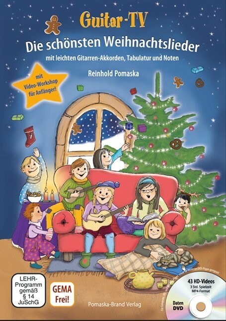 Guitar-TV: Die schonsten Weihnachtslieder, m. DVD (Sheet Music)