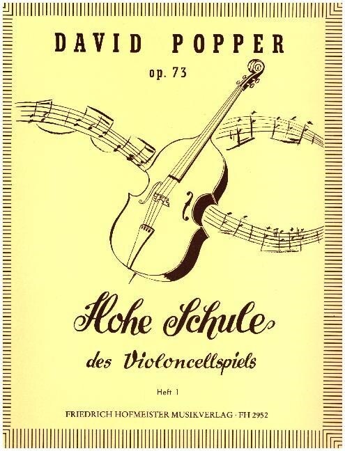 Hohe Schule des Violoncellspiels op. 73. Tl.1 (Sheet Music)