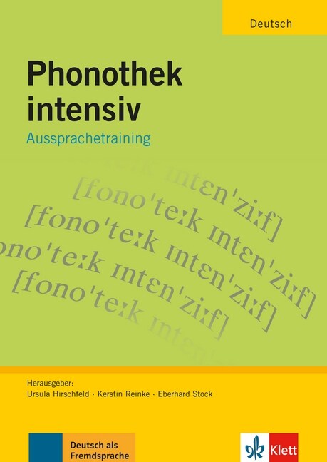 Phonothek intensiv - Aussprachetraining (Paperback)