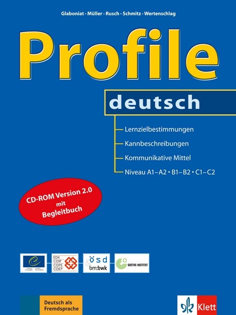 Profile deutsch, Niveau A1-A2, B1-B2, C1-C2, m. CD-ROM (Paperback)