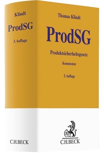 Produktsicherheitsgesetz ProdSG (Hardcover)