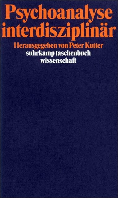 Psychoanalyse interdisziplinar (Paperback)