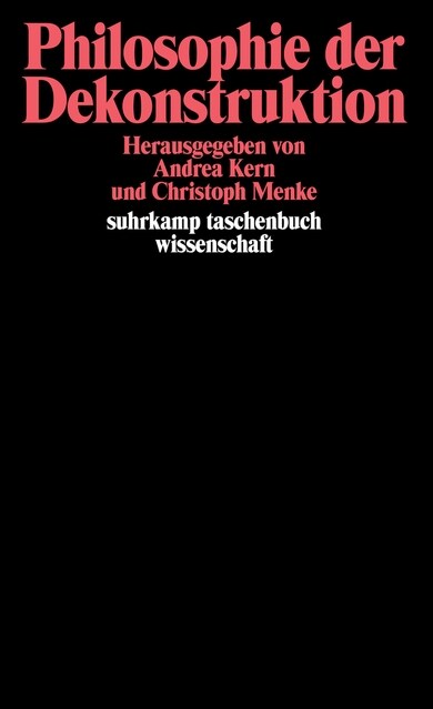 Philosophie der Dekonstruktion (Paperback)